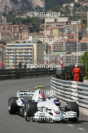 25.05.2006 Monte Carlo, Monaco, Robert Kubica (POL), Test Driver, BMW Sauber F1 Team  - Formula 1 World Championship, Rd 7, Monaco Grand Prix, Thursday