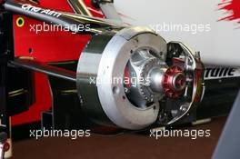 25.05.2006 Monte Carlo, Monaco,  Break disks of Toyota Racing - Formula 1 World Championship, Rd 7, Monaco Grand Prix, Thursday
