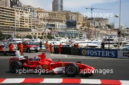 25.05.2006 Monte Carlo, Monaco,  Michael Schumacher (GER), Scuderia Ferrari, 248 F1 - Formula 1 World Championship, Rd 7, Monaco Grand Prix, Thursday