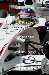 25.05.2006 Monte Carlo, Monaco,  Jacques Villeneuve (CDN), BMW Sauber F1 Team - Formula 1 World Championship, Rd 7, Monaco Grand Prix, Thursday