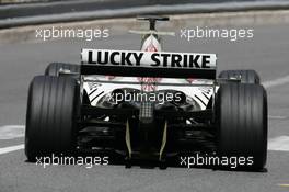 25.05.2006 Monte Carlo, Monaco,  Rubens Barrichello (BRA), Honda Racing F1 Team - Formula 1 World Championship, Rd 7, Monaco Grand Prix, Thursday