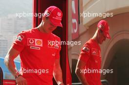 24.05.2006 Monte Carlo, Monaco,  Michael Schumacher (GER), Scuderia Ferrari - Formula 1 World Championship, Rd 7, Monaco Grand Prix, Wednesday