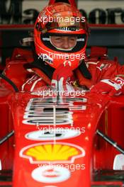 17.03.2006 Kuala Lumpur, Malaysia,  Michael Schumacher (GER), Scuderia Ferrari - Formula 1 World Championship, Rd 2, Malaysian Grand Prix, Friday Practice