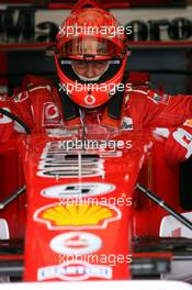 17.03.2006 Kuala Lumpur, Malaysia,  Michael Schumacher (GER), Scuderia Ferrari - Formula 1 World Championship, Rd 2, Malaysian Grand Prix, Friday Practice