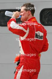 19.03.2006 Kuala Lumpur, Malaysia,  Michael Schumacher (GER), Scuderia Ferrari - Formula 1 World Championship, Rd 2, Malaysian Grand Prix, Sunday Podium