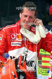 19.03.2006 Kuala Lumpur, Malaysia,  Michael Schumacher (GER), Scuderia Ferrari - Formula 1 World Championship, Rd 2, Malaysian Grand Prix, Sunday Podium