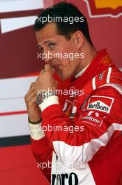 18.03.2006 Kuala Lumpur, Malaysia,  Michael Schumacher (GER), Scuderia Ferrari - Formula 1 World Championship, Rd 2, Malaysian Grand Prix, Saturday Practice