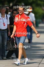 18.03.2006 Kuala Lumpur, Malaysia,  Michael Schumacher (GER), Scuderia Ferrari - Formula 1 World Championship, Rd 2, Malaysian Grand Prix, Saturday