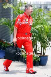 16.03.2006 Kuala Lumpur, Malaysia,  Ross Brawn (GBR), Scuderia Ferrari, Technical Director - Formula 1 World Championship, Rd 2, Malaysian Grand Prix, Thursday