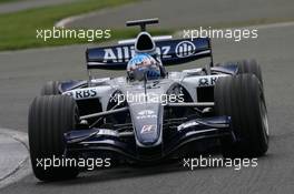 27.04.2006 Silverstone, England, Alexander Wurz (AUT), Test Driver, Williams F1 Team, FW28 Cosworth