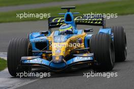 27.04.2006 Silverstone, England, Giancarlo Fisichella (ITA), Renault F1 Team, R26