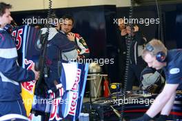 26.04.2006 Silverstone, England, Vitantonio Liuzzi (ITA), Scuderia Toro Rosso,  tests for Red Bull Racing