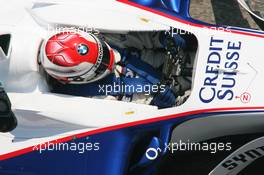 21.04.2006 Imola, Italy,  Robert Kubica (POL), Test Driver, BMW Sauber F1 Team, F1.06 - Formula 1 World Championship, Rd 4, San Marino Grand Prix, Friday Practice