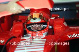 21.04.2006 Imola, Italy,  Michael Schumacher (GER), Scuderia Ferrari - Formula 1 World Championship, Rd 4, San Marino Grand Prix, Friday Practice