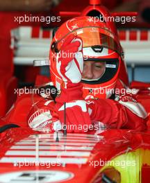 21.04.2006 Imola, Italy,  Michael Schumacher (GER), Scuderia Ferrari - Formula 1 World Championship, Rd 4, San Marino Grand Prix, Friday Practice