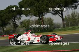 21.04.2006 Imola, Italy,  Takuma Sato (JPN), Super Aguri F1, SA05 - Formula 1 World Championship, Rd 4, San Marino Grand Prix, Friday Practice