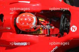 21.04.2006 Imola, Italy,  Michael Schumacher (GER), Scuderia Ferrari, 248 F1 - Formula 1 World Championship, Rd 4, San Marino Grand Prix, Friday Practice