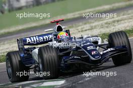 21.04.2006 Imola, Italy,  Mark Webber (AUS), Williams F1 Team, FW28 Cosworth - Formula 1 World Championship, Rd 4, San Marino Grand Prix, Friday Practice