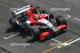 21.04.2006 Imola, Italy,  Tiago Monteiro (PRT), Midland MF1 Racing, Toyota M16 - Formula 1 World Championship, Rd 4, San Marino Grand Prix, Friday Practice