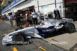 21.04.2006 Imola, Italy,  Jacques Villeneuve (CDN), BMW Sauber F1 Team - Formula 1 World Championship, Rd 4, San Marino Grand Prix, Friday Practice