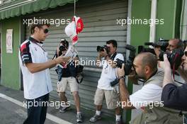 21.04.2006 Imola, Italy,  Jenson Button (GBR), Honda Racing F1 Team - Formula 1 World Championship, Rd 4, San Marino Grand Prix, Friday