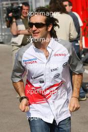 21.04.2006 Imola, Italy,  Jarno Trulli (ITA), Toyota Racing - Formula 1 World Championship, Rd 4, San Marino Grand Prix, Friday