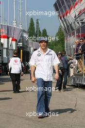 21.04.2006 Imola, Italy,  Jacques Villeneuve (CDN), BMW Sauber F1 Team - Formula 1 World Championship, Rd 4, San Marino Grand Prix, Friday