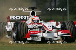 21.04.2006 Imola, Italy,  Yuji Ide (JPN), Super Aguri F1, SA05 - Formula 1 World Championship, Rd 4, San Marino Grand Prix, Friday Practice