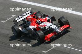 21.04.2006 Imola, Italy,  Christijan Albers (NED), Midland MF1 Racing, Toyota M16 - Formula 1 World Championship, Rd 4, San Marino Grand Prix, Friday Practice