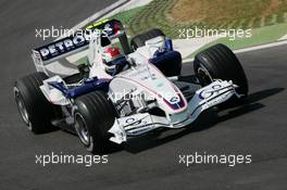 21.04.2006 Imola, Italy,  Robert Kubica (POL), Test Driver, BMW Sauber F1 Team, F1.06 - Formula 1 World Championship, Rd 4, San Marino Grand Prix, Friday Practice