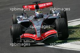 21.04.2006 Imola, Italy,  Juan-Pablo Montoya (COL), Juan Pablo, McLaren Mercedes, MP4-21 - Formula 1 World Championship, Rd 4, San Marino Grand Prix, Friday Practice