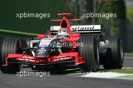 21.04.2006 Imola, Italy,  Tiago Monteiro (PRT), Midland MF1 Racing, Toyota M16 - Formula 1 World Championship, Rd 4, San Marino Grand Prix, Friday Practice