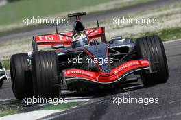 21.04.2006 Imola, Italy,  Juan-Pablo Montoya (COL), Juan Pablo, McLaren Mercedes, MP4-21 - Formula 1 World Championship, Rd 4, San Marino Grand Prix, Friday Practice