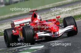 21.04.2006 Imola, Italy,  Michael Schumacher (GER), Scuderia Ferrari, 248 F1 - Formula 1 World Championship, Rd 4, San Marino Grand Prix, Friday Practice