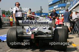 21.04.2006 Imola, Italy,  Robert Kubica (POL), Test Driver, BMW Sauber F1 Team - Formula 1 World Championship, Rd 4, San Marino Grand Prix, Friday Practice