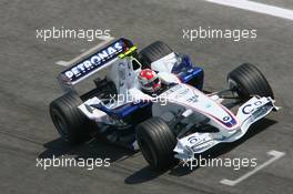 21.04.2006 Imola, Italy,  Robert Kubica (POL), Test Driver, BMW Sauber F1 Team, F1.06 - Formula 1 World Championship, Rd 4, San Marino Grand Prix, Friday Practice