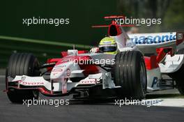 21.04.2006 Imola, Italy,  Ralf Schumacher (GER), Toyota Racing, TF106 - Formula 1 World Championship, Rd 4, San Marino Grand Prix, Friday Practice