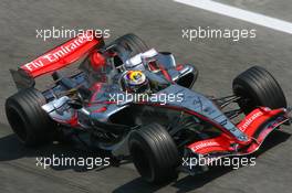 21.04.2006 Imola, Italy,  Juan-Pablo Montoya (COL), Juan Pablo, McLaren Mercedes, MP4-21 - Formula 1 World Championship, Rd 4, San Marino Grand Prix, Friday Practice