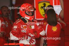 21.04.2006 Imola, Italy,  Michael Schumacher (GER), Scuderia Ferrari - Formula 1 World Championship, Rd 4, San Marino Grand Prix, Friday Practice