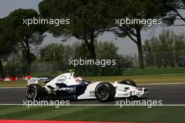 21.04.2006 Imola, Italy,  Robert Kubica (POL), Test Driver, BMW Sauber F1 Team - Formula 1 World Championship, Rd 4, San Marino Grand Prix, Friday Practice