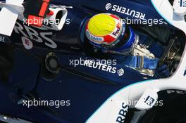 21.04.2006 Imola, Italy,  Mark Webber (AUS), Williams F1 Team, FW28 Cosworth - Formula 1 World Championship, Rd 4, San Marino Grand Prix, Friday Practice