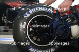 21.04.2006 Imola, Italy,  Michelin Tyre Feature at a Toro Rosso Car - Formula 1 World Championship, Rd 4, San Marino Grand Prix, Friday Practice