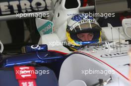 21.04.2006 Imola, Italy,  Nick Heidfeld (GER), BMW Sauber F1 Team - Formula 1 World Championship, Rd 4, San Marino Grand Prix, Friday Practice