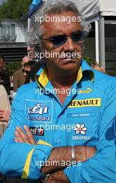 21.04.2006 Imola, Italy,  Flavio Briatore (ITA), Renault F1 Team, Team Chief, Managing Director - Formula 1 World Championship, Rd 4, San Marino Grand Prix, Friday