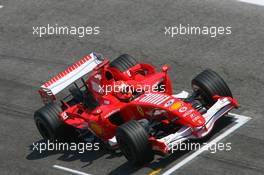 21.04.2006 Imola, Italy,  Michael Schumacher (GER), Scuderia Ferrari, 248 F1 - Formula 1 World Championship, Rd 4, San Marino Grand Prix, Friday Practice