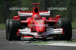 21.04.2006 Imola, Italy,  Michael Schumacher (GER), Scuderia Ferrari, 248 F1 - Formula 1 World Championship, Rd 4, San Marino Grand Prix, Friday Practice