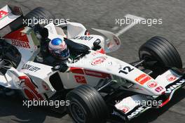 21.04.2006 Imola, Italy,  Jenson Button (GBR), Honda Racing F1 Team, RA106 - Formula 1 World Championship, Rd 4, San Marino Grand Prix, Friday Practice