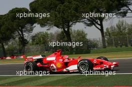 21.04.2006 Imola, Italy,  Michael Schumacher (GER), Scuderia Ferrari - Formula 1 World Championship, Rd 4, San Marino Grand Prix, Friday Practice