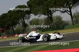 21.04.2006 Imola, Italy,  Nick Heidfeld (GER), BMW Sauber F1 Team, F1.06 - Formula 1 World Championship, Rd 4, San Marino Grand Prix, Friday Practice