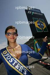 23.04.2006 Imola, Italy,  Grid girl - Formula 1 World Championship, Rd 4, San Marino Grand Prix, Sunday Grid Girl